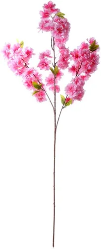 Miniatura 2 de Flores artificiales grandes árboles de cerezo en flor para boda, flores de seda, ramas falsas, tienda, jardines, paredes de fondo grandes, Cerezo