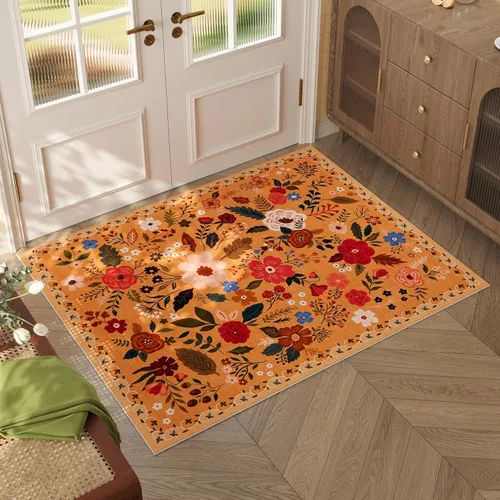 Miniatura 26 de Rugcomf Alfombra Pasillera para Pasillos Alfombra de Cocina Antideslizante 2'6'' x 8' Alfombras Pasilleras Lavables con Respaldo de Goma Alfombra