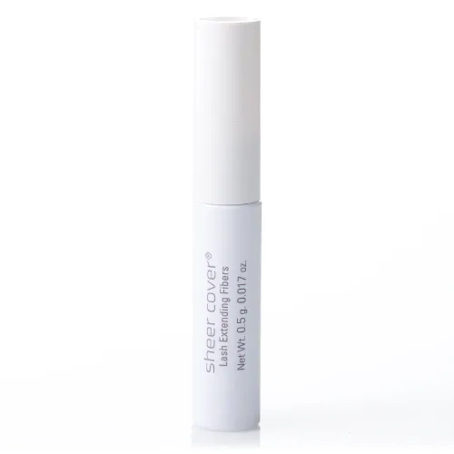 Miniatura 4 de Sheer Cover Rímel voluminizador y fibras alargadoras dúo - Rímel negro alargador - Fibras extensibles de pestañas - 0.3 fl oz