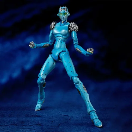 Miniatura 3 de QAHEART Figuras de Cujoh Jolyne Stone Free Estatuas de Figuras de Anime Figurillas de Acción Ultra Movibles Adornos para Fanáticos Navidad Cujoh