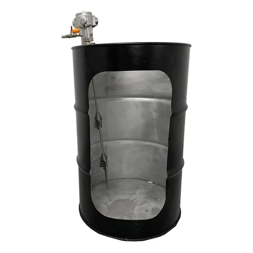 Miniatura 8 de COSMOSTAR Agitador neumático de 55 galones 1/8HP Bung Mount Tanque Mezclador de tambor Mezclador neumático de soporte, soporte de máquina