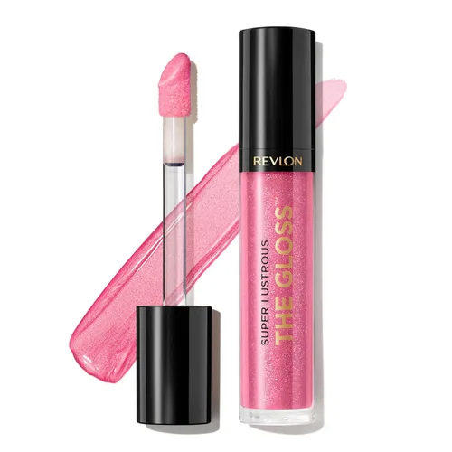 Miniatura 18 de Brillo de labios Revlon súper brillante, 0.13 onzas líquidas. 207 Cielo rosa