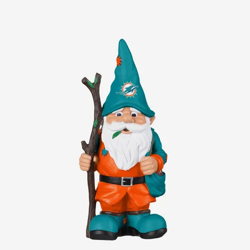 Miniatura 10 de FOCO NFL Team Logo Holding Stick Garden Statue Outdoor Gnome