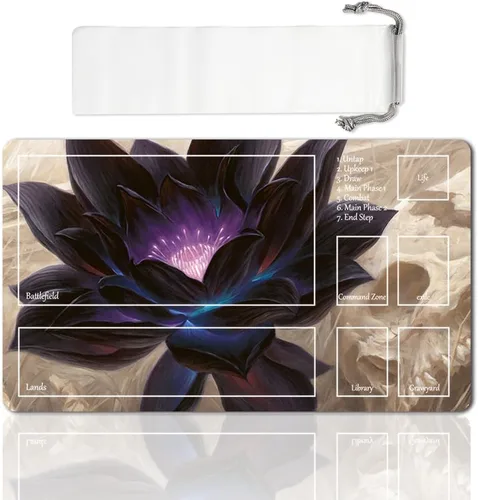 Miniatura 22 de Juego de mesa MTG Playmat Games Tamaño 60X35 cm CCG Compatible para TCG RPG CCG Play Mats (Ajani Steadfast-Zone)