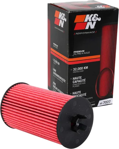 K&N Filtro de aceite premium: protección del motor de 20,000 millas, alta capacidad/alta eficiencia: compatible con BUICK/CHEVROLET/GMC/HOLDEN (ver