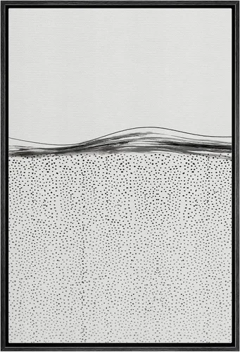 Miniatura 48 de IDEA4WALL Lienzo enmarcado para pared, decoración occidental, collage de polígonos de diamantes, paneles geométricos abstractos de madera, arte