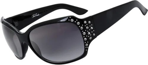 The Fresh Gafas de sol clásicas de moda con diamantes de imitación de moda con caja de regalo