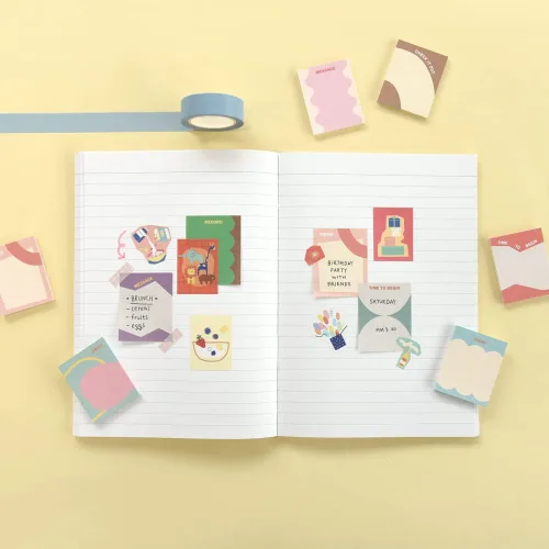 Miniatura 5 de Monolike Paleta de colores Sticky Objet 300 A Set 4P - Bloc de notas autoadhesivo 30 hojas