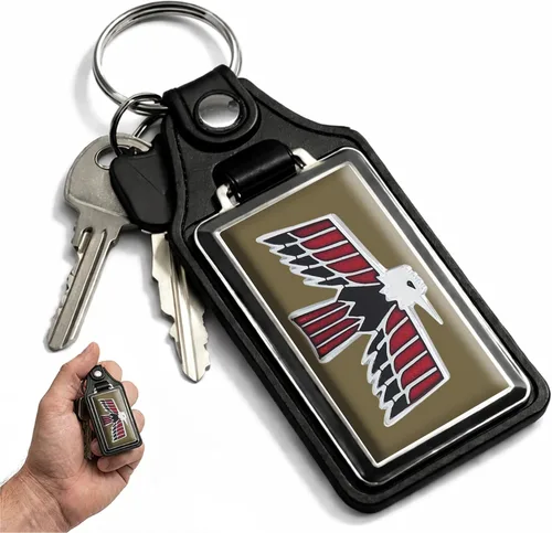 Miniatura 27 de Brotherhood Car Key Chain for Cutlass - Classic Models Keychain for Men and Women Gift Key Ring Azul alpino