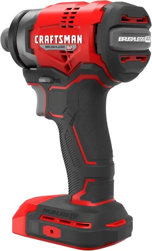 Miniatura 7 de CRAFTSMAN Destornillador de impacto inalámbrico V20, 1/4 de pulgada, solo herramienta desnuda (CMCF813B)