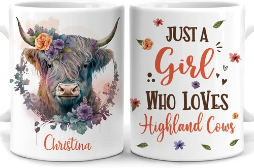 Miniatura 9 de Hyturtle Taza de zorro personalizada para niñas y mujeres, regalos de cumpleaños para amantes de los zorros, regalos de zorro para mujeres, regalos