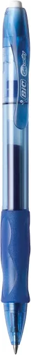 Miniatura 3 de BIC Gelocity Original - Bolígrafos de gel azul, punta media (0.7 mm), paquete de 12 unidades, bolígrafos de gel retráctiles con empuñadura cómoda