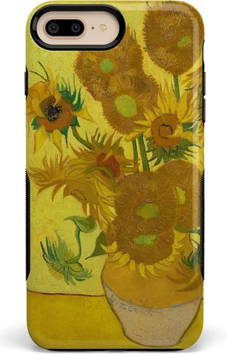 Miniatura 26 de Casely Funda para iPhone 6/7/8 Plus Funda con estampado de festival (solo buenas vibraciones)