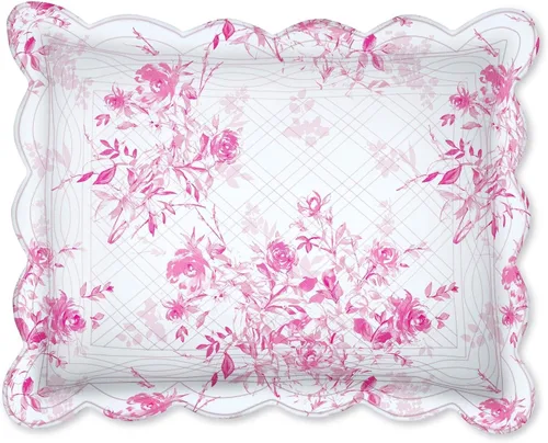 Miniatura 39 de BrylaneHome Almohada cuadrada Florence - Flor antigua
