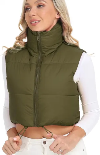 Miniatura 3 de Xeoxarel Chaleco acolchado reversible con bolsillos para mujer (XS-XXL)
