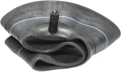 Tubo interior Deli Tire para césped y jardín, vástago de válvula recta TR13, para carretillas, tractores, cortadoras, carros (16x6.50-8)