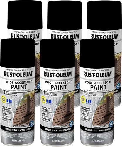 Miniatura 15 de Rust-Oleum 285217 Pintura en aerosol para accesorios de techado, 12 onzas, color madera envejecida Roble (Weathered Wood)
