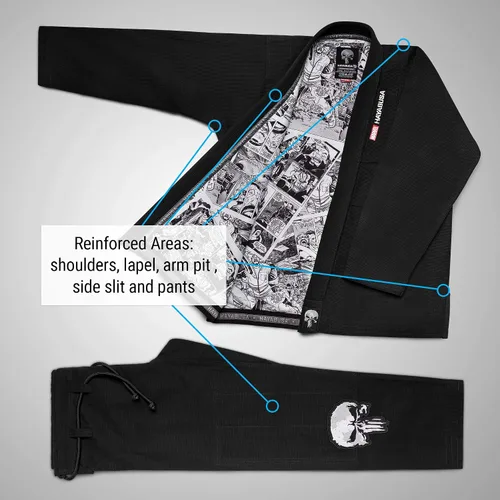 Miniatura 5 de Hayabusa Marvel Hero Elite Jiu Jitsu Gi adulto