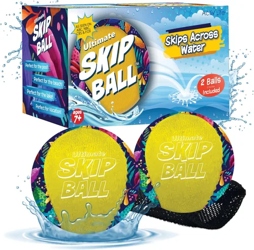 Activ Life - Pelotas de agua más grandes de 3 pulgadas, pelota de rebote de agua para piscina, juguetes de playa para amigos, familia, niños y