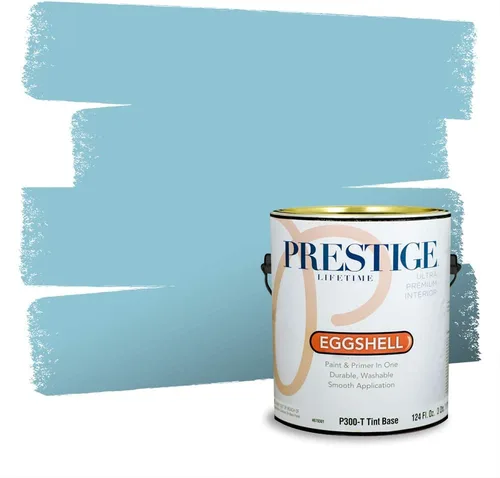 Miniatura 1570 de Pintura Exterior + imprimación PRESTIGE, todo-en-uno, 1 galón, acabado mate, color comparable al Valspar* Royal Gray* VS151-Gris real