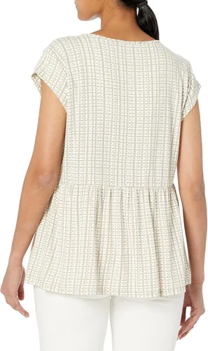 Miniatura 2 de Tommy Hilfiger Tops de punto elegantes con ribete de manga casquillo para mujer