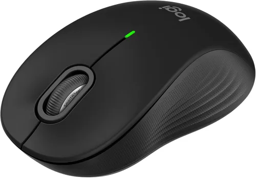 Ratón inalámbrico Logitech Signature M550 - para manos pequeñas a medianas, batería de 2 años, clics silenciosos, Bluetooth, compatibilidad con Negro