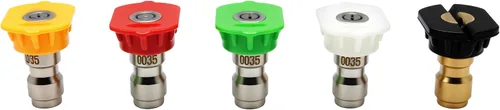 Kit de boquilla de pulverización de 5 piezas, para hidrolimpiadoras Karcher de hasta 4000 PSI, compatible con hidrolavadora Karcher K1700 K1800