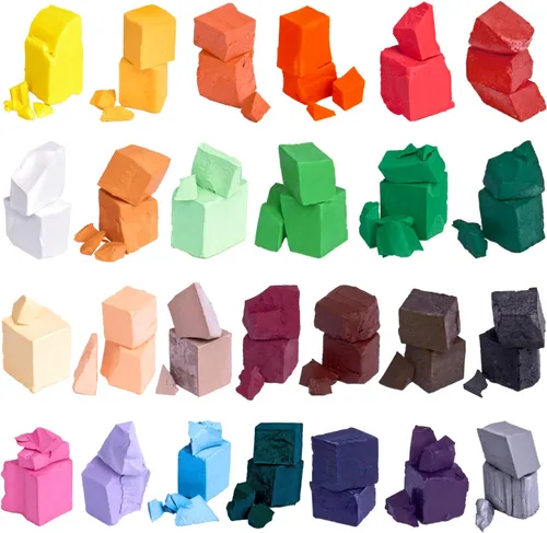 Tinte de cera para velas de soja, 26 populares bloques de coloración de tinte de velas, colorante de cera de vela premium, bloques de velas
