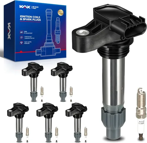 Miniatura 10 de Bobina de encendido KAX UF569 6 paquetes Compatible con Buick Enclave Cadillac SRX STS ATS CTS Chevy Malibu Impala Traverse Pontiac Saab Saturn