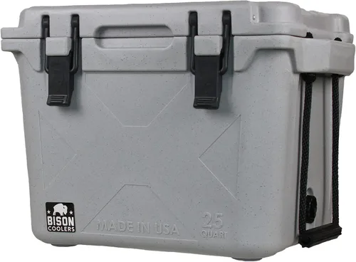 Miniatura 8 de BISON COOLERS Enfriador Rotomoldeado de Durabilidad Extrema Diseñada con Carcasa Rígida, Tapa y Revestimiento Hielera de Larga Duración con Blanco