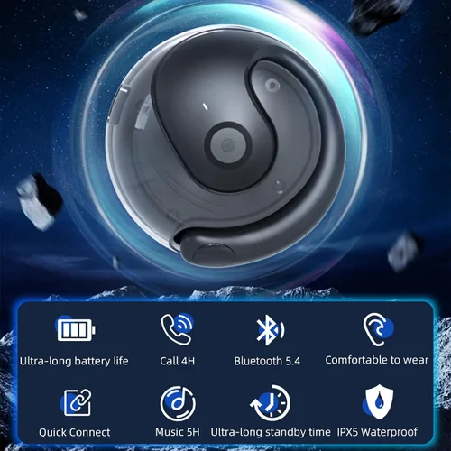 Miniatura 2 de Auriculares inalámbricos abiertos Ows Bluetooth auriculares fuera de oído inalámbrico auriculares colgantes IPX5 Auriculares impermeables