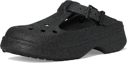 Miniatura 7 de Crocs Zuecos clásicos Mary Jane para mujer negro con brillo
