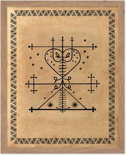 Miniatura 55 de Poster Master Póster astrológico clásico, impresión de ciencia vintage, regalo para artistas, amigos, el antiguo zodiaco de Egipto, rueda