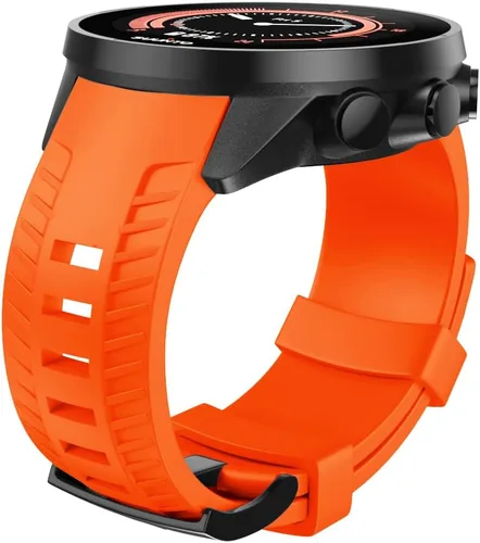 Miniatura 8 de NotoCity Compatible con Suunto 9 Band Correa de reloj de silicona suave para 9 GPS Baro Correa de reloj de repuesto deportiva para hombres y mujeres
