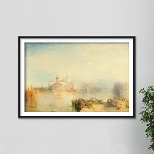 Miniatura 3 de Papel Lustre - William Turner - Venecia La Dogana y San Giorgio Maggiore (1834) - Póster fotográfico de pintura Impresión Arte Regalo - J. M. W.
