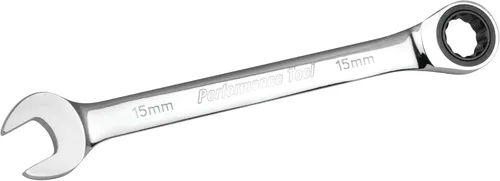 Miniatura 17 de Performance Tool W30348 Llave de trinquete métrica de cromo vanadio profesional de 0.315 in
