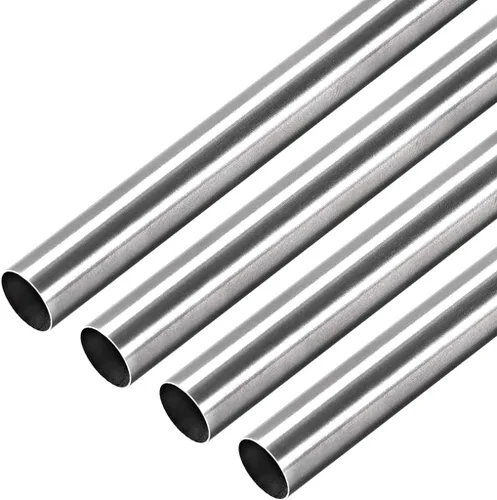 Miniatura 18 de uxcell Tubo redondo de acero inoxidable 304 0.276 in OD 0.016 in espesor de pared 9.843 in de longitud Tubo recto sin costura 4 piezas