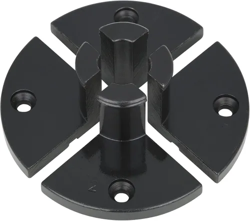 Miniatura 10 de Torno de madera con punta de carburo de centro vivo, vástago cónico Morse de 2MT, punta de carburo de 0.315 in con punta de 60 grados