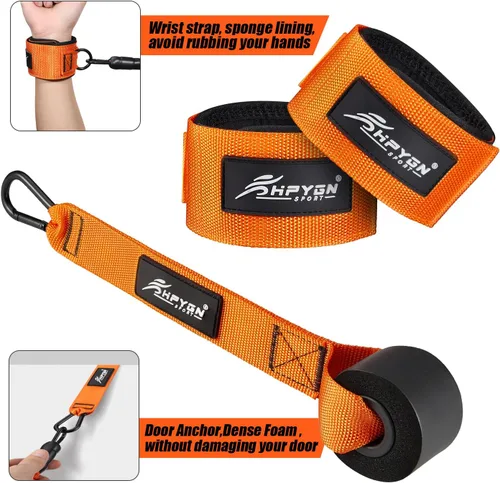 Miniatura 4 de Bandas de béisbol, bandas de brazo de 50 libras y 100 libras para lanzadores de béisbol y sóftbol, atletas jóvenes y adultos mejoran el bateo
