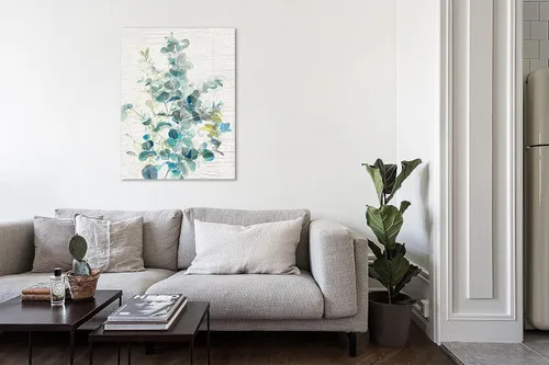 Miniatura 4 de Jaxson Rea "Eucalyptus IV Vintage Gallery Wrapped Canvas by Danhui Nai, 15" x 20