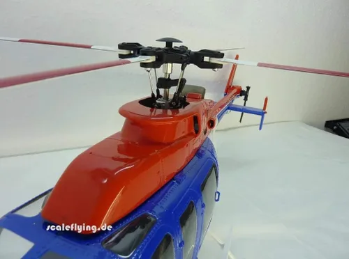 Miniatura 2 de Helicóptero RC 470 Bell ARF News Chopper Fuselaje prepintado versión KIT