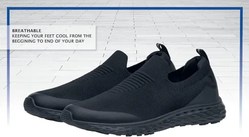 Miniatura 6 de Shoes for Crews Everlight - Zapatos antideslizantes para mujer Negro