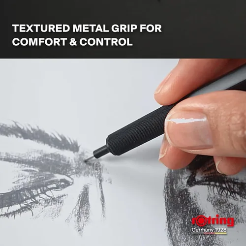 Miniatura 3 de Rotring Lápiz mecánico 500, barril azul, 0.5mm