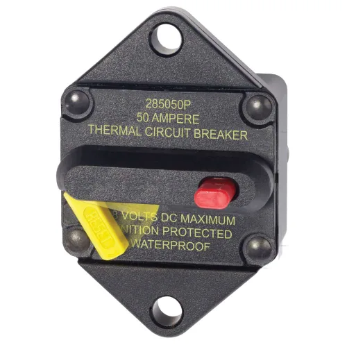 Miniatura 18 de Blue Sea Systems - Disyuntor 7035 Serie 187, montaje en panel, 25 A