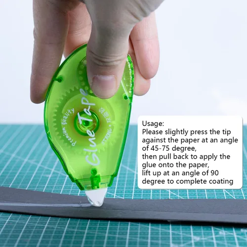 Miniatura 4 de Paquete de 12 rodillos de cinta de doble cara, cinta para álbumes de recortes, dispensador de cinta adhesiva permanente para manualidades