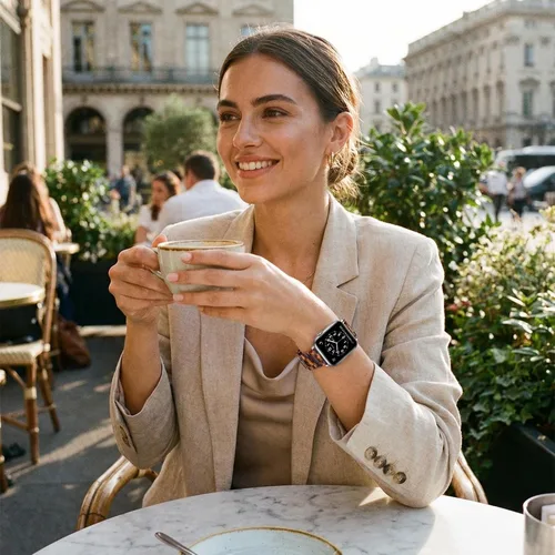 Miniatura 7 de Correas de resina compatibles con Apple Watch de 1.496 in 1.575 in 1.614 in 1.654 in 1.732 in 1.772 in, Barcelet de resina ligera con hebilla