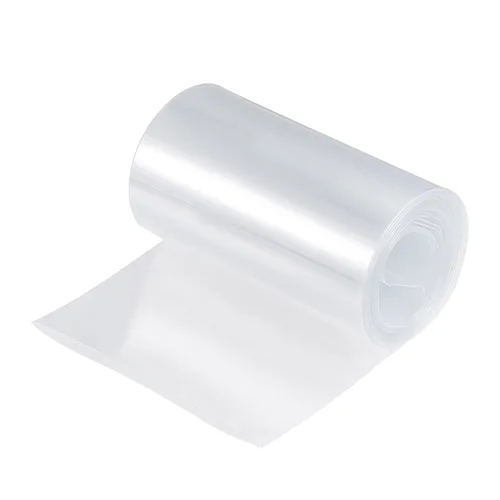 MECCANIXITY Tubo termorretráctil de PVC para envolver baterías de 58 mm de diámetro, 90 mm de ancho plano, 3 metros (10 pies) de longitud, Claro