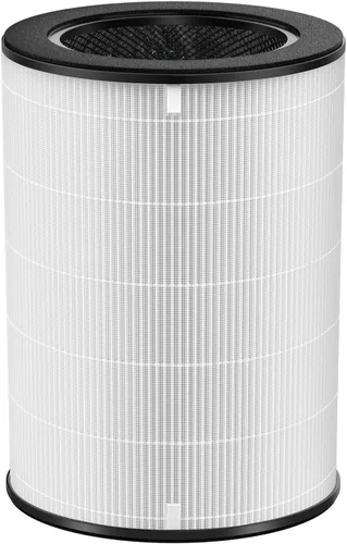 Miniatura 70 de Filtro de repuesto HE401 para purificador de aire Shark 4 compatible con purificador de aire con ventilador Shark 4 HE400, HE401C, HE401NP, HE402