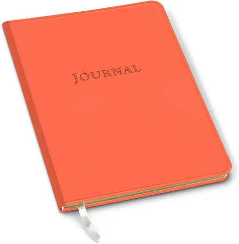 Miniatura 30 de Diario de cuero Gallery Leather - Elaborado en Maine, EE. UU. - Elegante cuaderno de escritura de cuero con 192 páginas rayadas - Un espacio