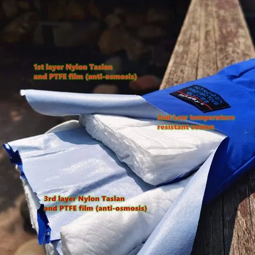 Miniatura 4 de Inf-way Guantes criogénicos de baja temperatura LN2 guantes protectores de nitrógeno líquido para almacenamiento en frío, guantes congelados